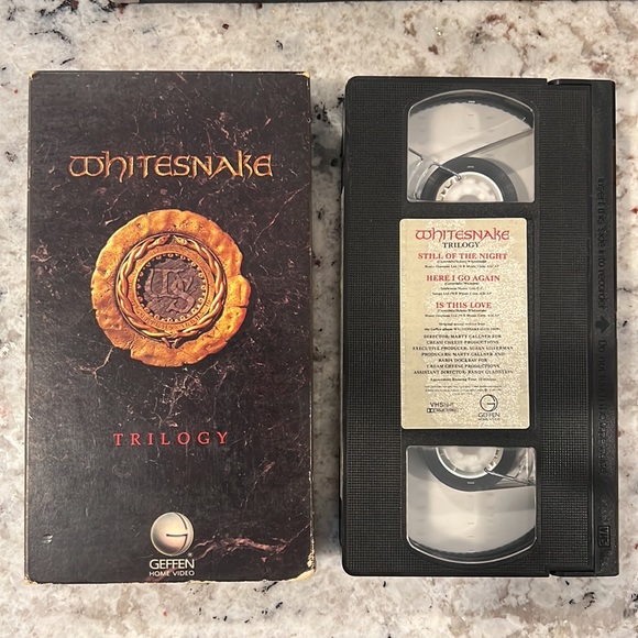 Whitesnake Trilogy VHS (1987) - Picture 3 of 3
